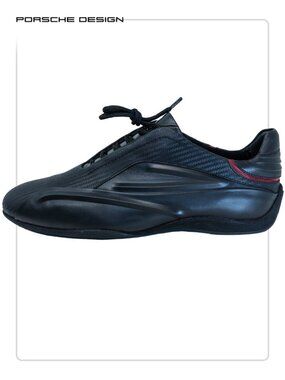 Porsche Design Black/Carbon Driving Shoes Men's (size  9US)
